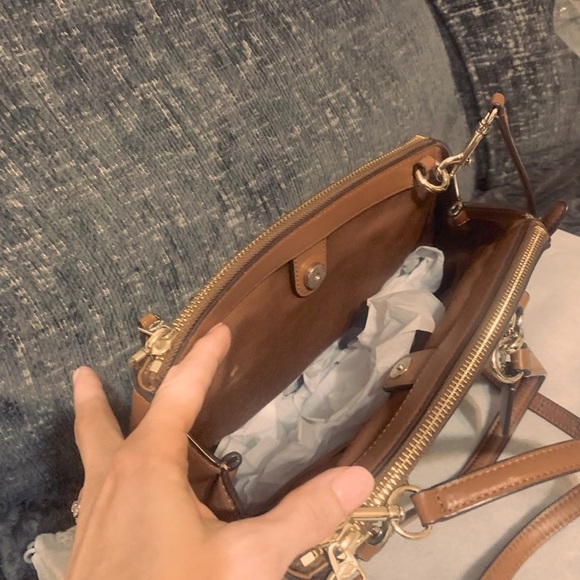 ❤️ Leather Jet Set Coach Bag like New W/ Dustbag - Picture 3 of 9